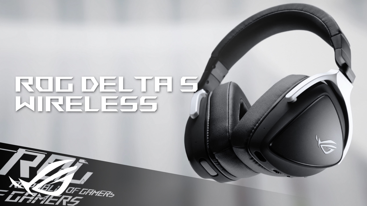 ROG Delta S Wireless Gaming Headset | Wireless Headsets | Gaming