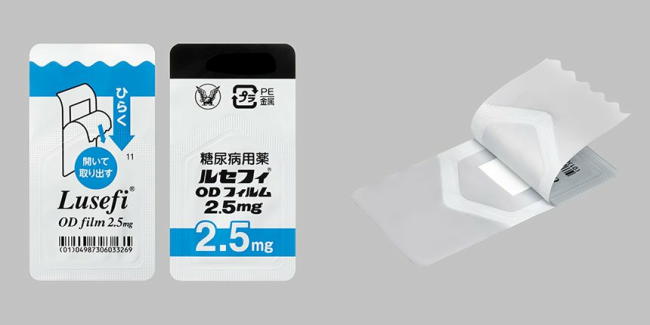 SGLT2阻害薬「ルセフィ ODフィルム2.5mg」承認 口腔内崩壊フィルム剤で
