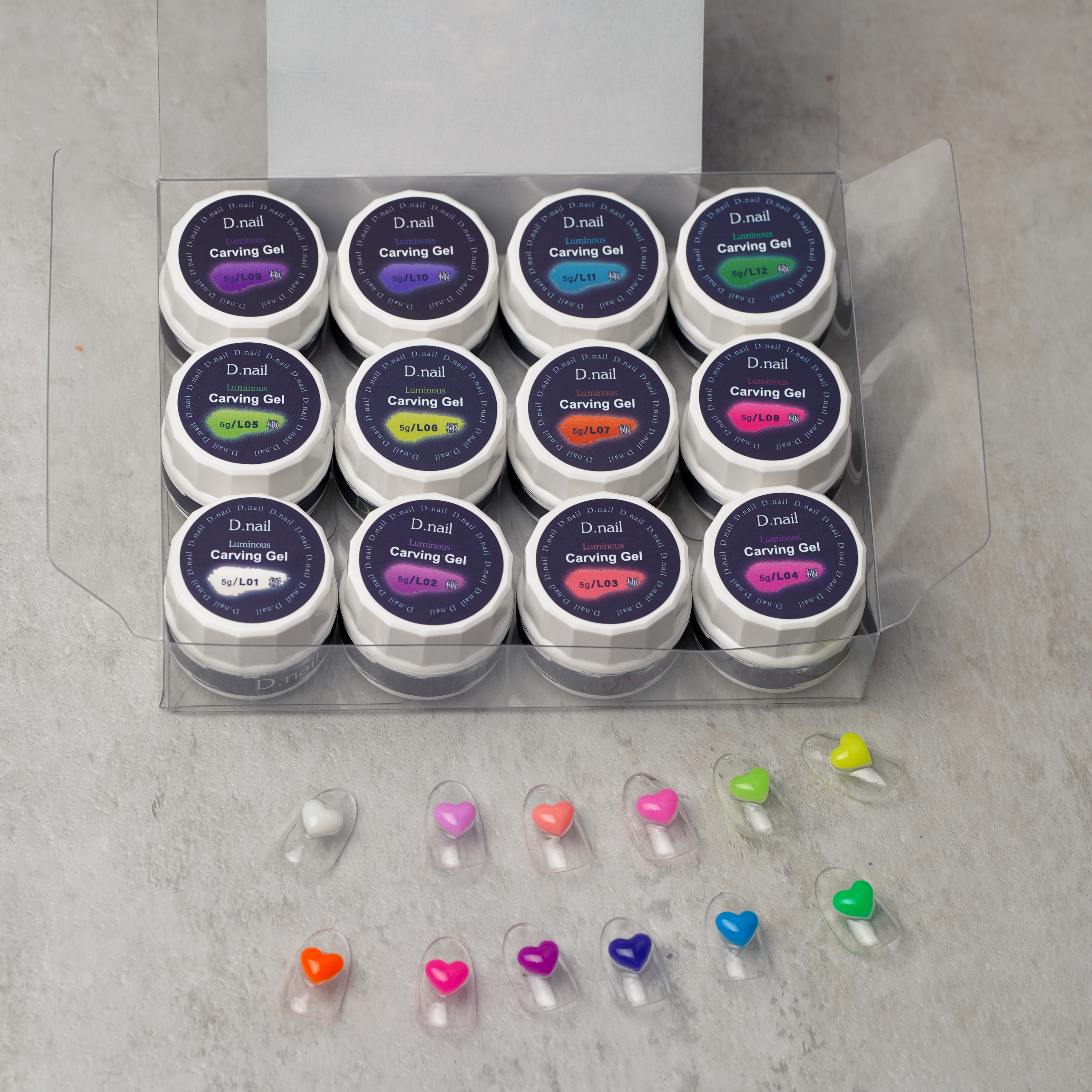 Dnail Official Shop / D.nail 極カービングジェル ルミナスカラー 12