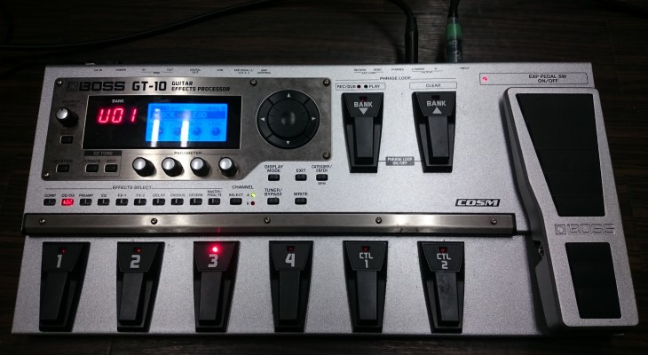 BOSS GT-10 アダプタジャック交換 | ギターリペア工房DNS-Draw a New