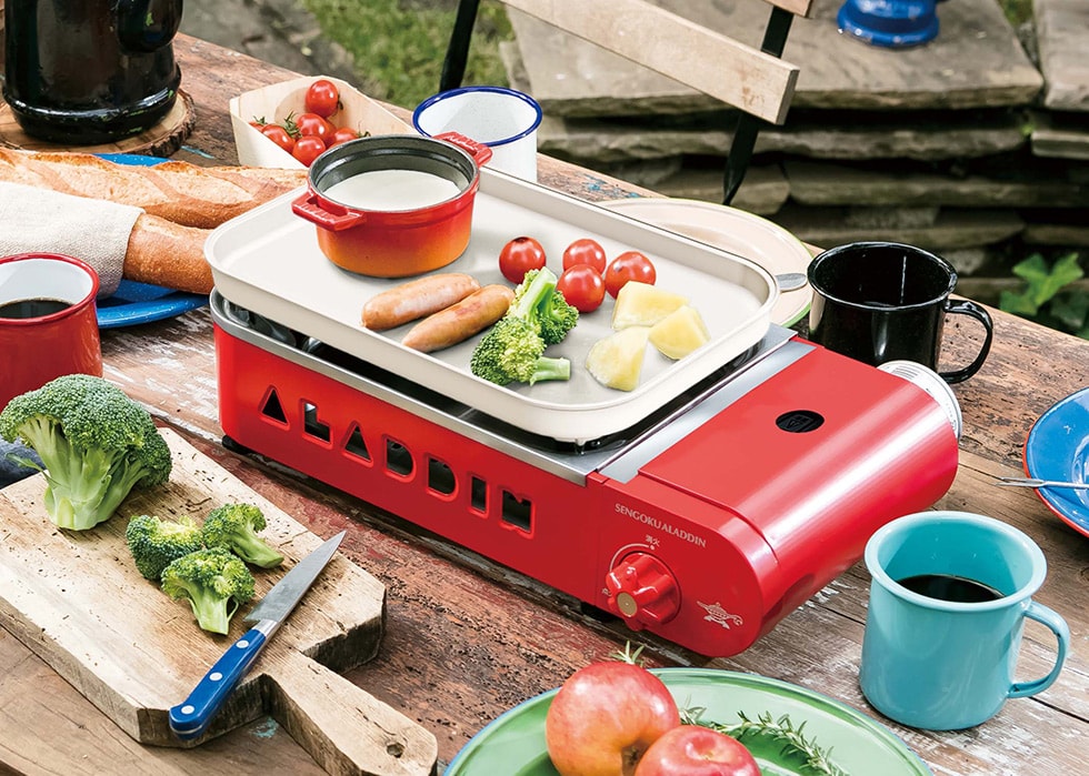 dショッピング |センゴクアラジン ポータブルガスホットプレート