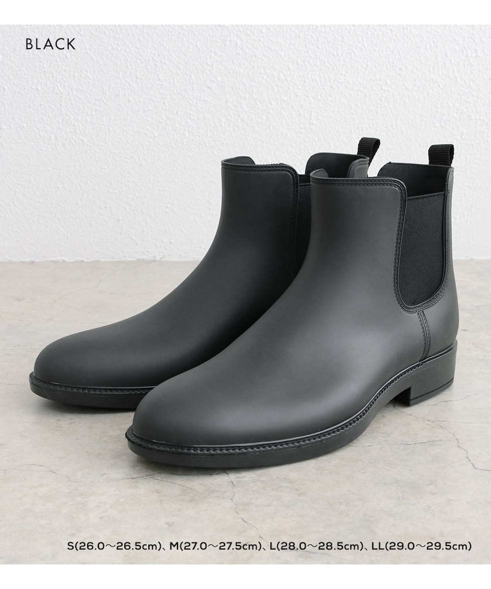 dショッピング |レインブーツ メンズ レインシューズ 長靴 サイドゴア