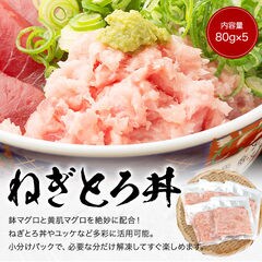 クーポン利用で半額】 ネギトロとサーモン食べ比べセット ねぎとろ
