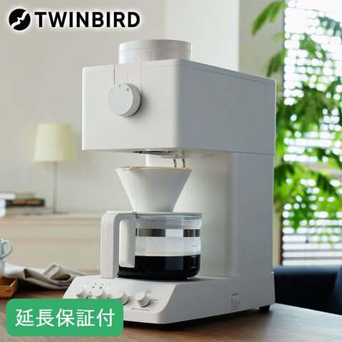 dショッピング |ツインバード 【5年保証付】TWINBIRD 全自動コーヒー