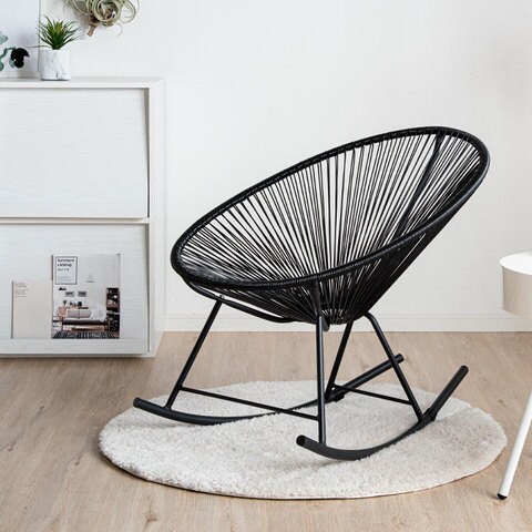 dショッピング |【即納】 ロッキングチェア 1P 1人掛け 一人 掛け