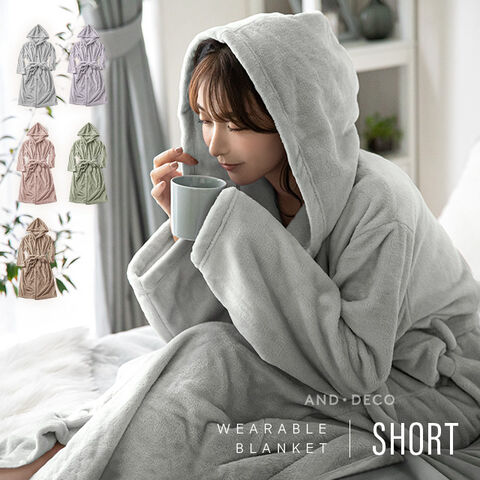 dショッピング |着る毛布 送料無料 ルームウェア レディース メンズ