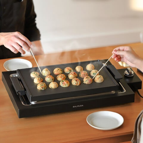 dショッピング |［ BALMUDA The Plate Pro たこ焼きセット