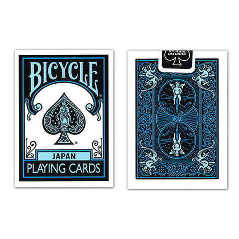 dショッピング |トランプカード バイスクル ブラック×ブルー 【BICYCLE