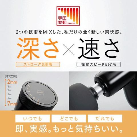 dショッピング |【ブラック】REBIVE MINI XS2 ハンディガン MYTREX