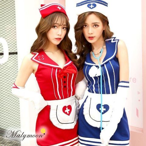 dショッピング |ハロウィン コスプレ レトロナース マリームーン