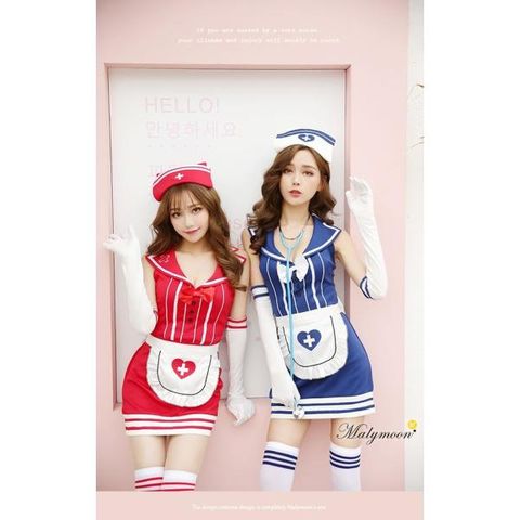 dショッピング |ハロウィン コスプレ レトロナース マリームーン