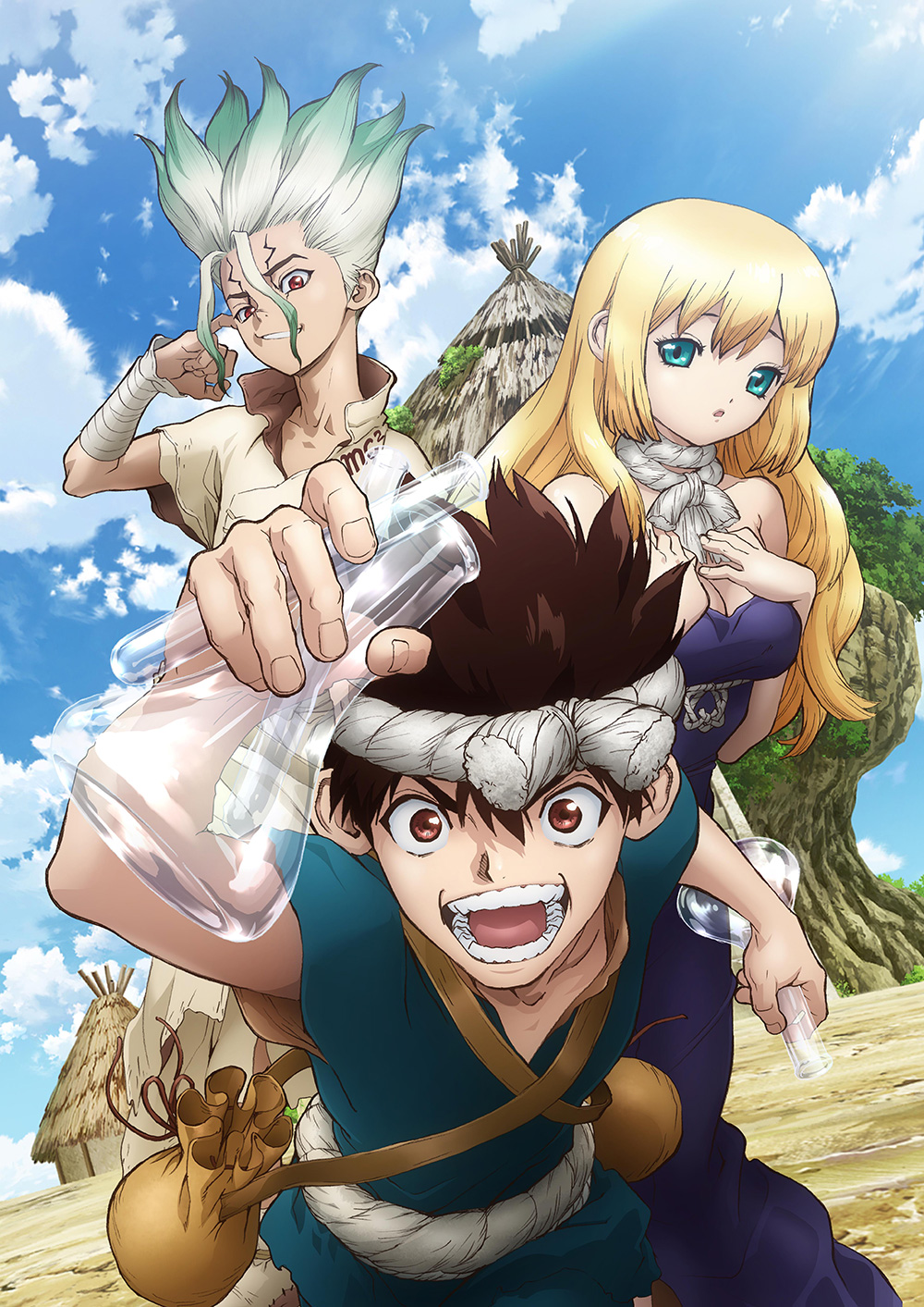 第1期 Vol.4 - Blu-ray&DVD｜アニメ「Dr．STONE(ドクター