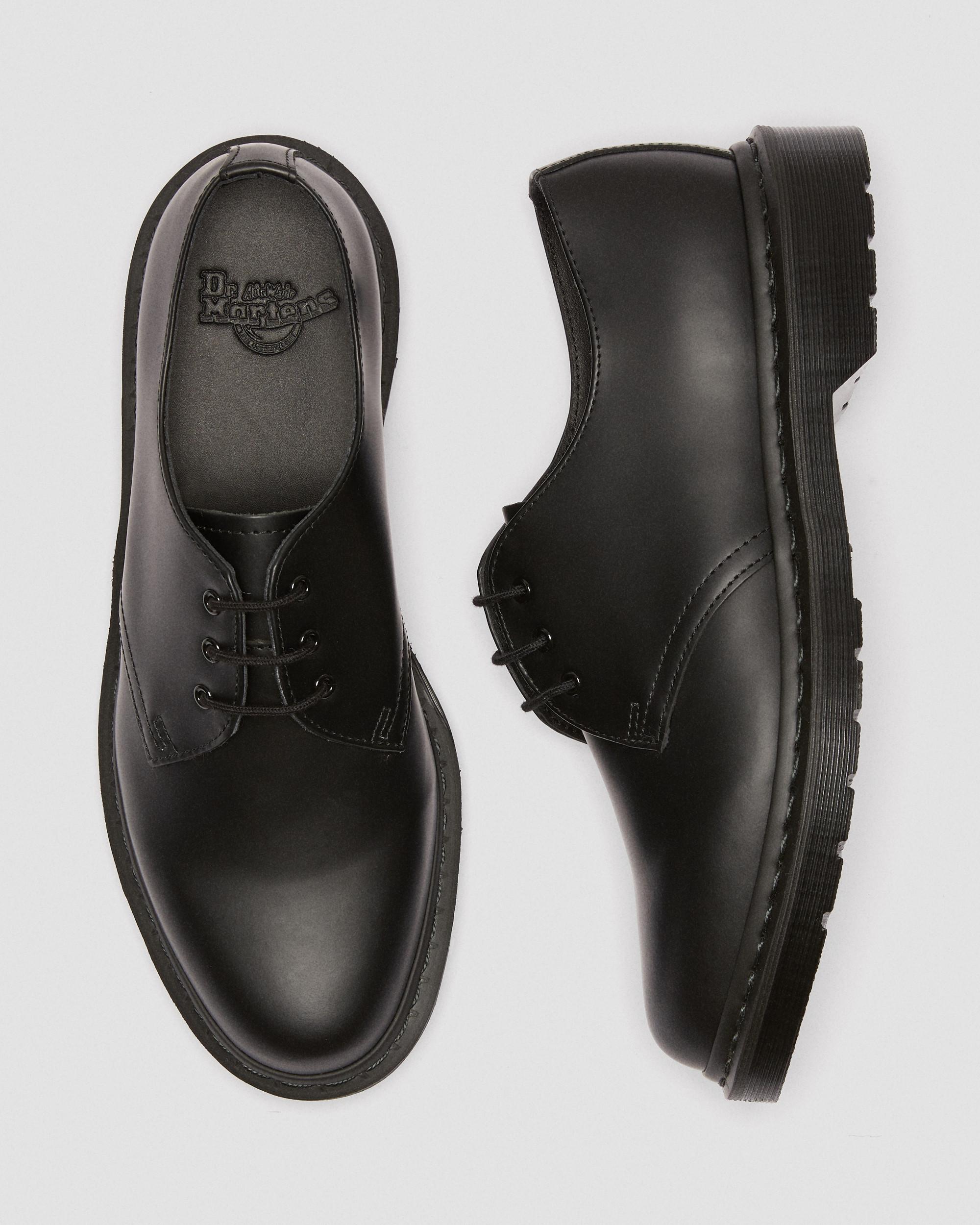 1461 Mono Smooth Leather Shoes | Dr. Martens Singapore