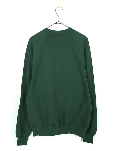 古着 90s USA製 Jerzees 無地 ソリッド ラグラン スウェット