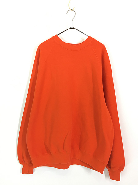 古着 90s USA製 Jerzees 無地 ソリッド ラグラン スウェット