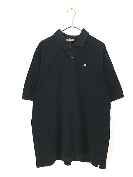 古着 Burberry London バーバリー チェック ワンポイント 100%コットン