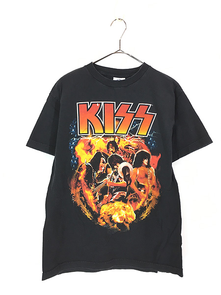 古着 00s USA製 KISS キッス 「World Domination!」 ツアー メタル
