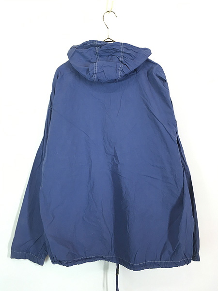 古着 90s GAP マリン ボーダー ハーフジップ プルオーバー コットン