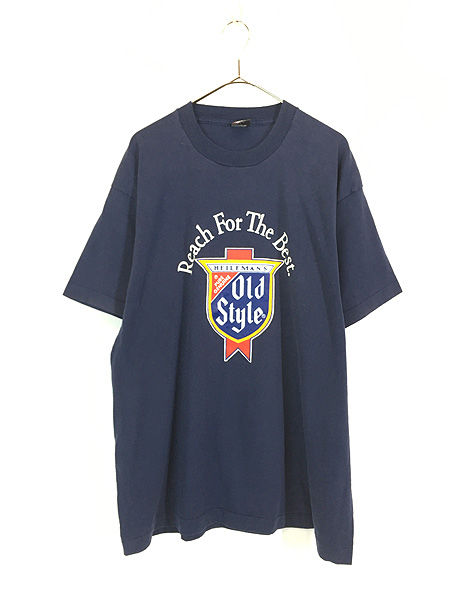 古着 80s USA製 HEILEMAN'S Old Style ビール 企業 Tシャツ XXL 古着