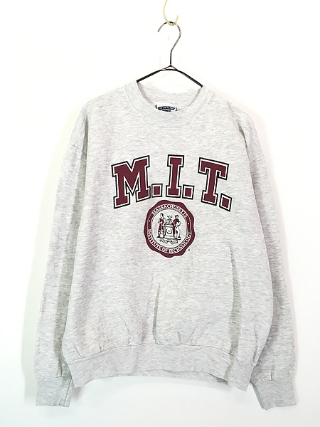 古着 90s USA製 M.I.T. アーチ カレッジ スウェット トレーナー M
