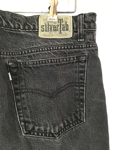 古着 90s Levi's Silver Tab 「straight & narrow」 ブラック デニム