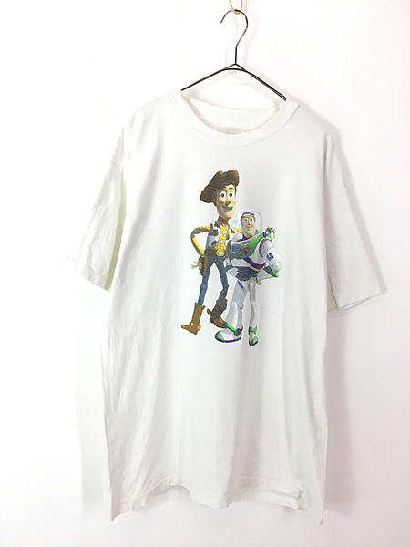 古着 90s USA製 Disney TOY STORY 「Woody & Buzz Lightyear
