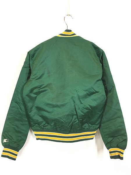 古着 80s USA製 STARTER Oakland Athletics アスレチックス 光沢