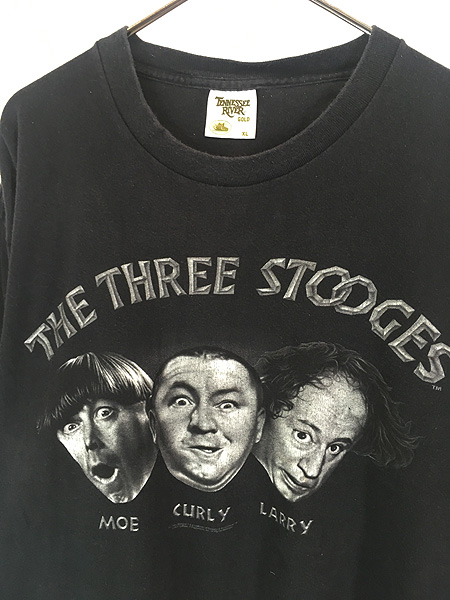 古着 90s USA製 The Three Stooges 3バカ大将 フェイス コント