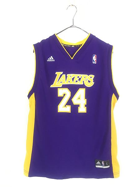 古着 adidas NBA Los Angeles Lakers レイカーズ No24 「BRYANT
