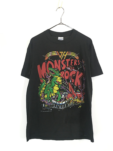 古着 80s USA製 VAN HALEN 「MONSTERS OF ROCK」 ヘヴィ メタル ロック
