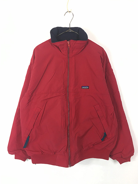 古着 90s USA製 Patagonia 裏地 フリース シェルド シンチラ シェル