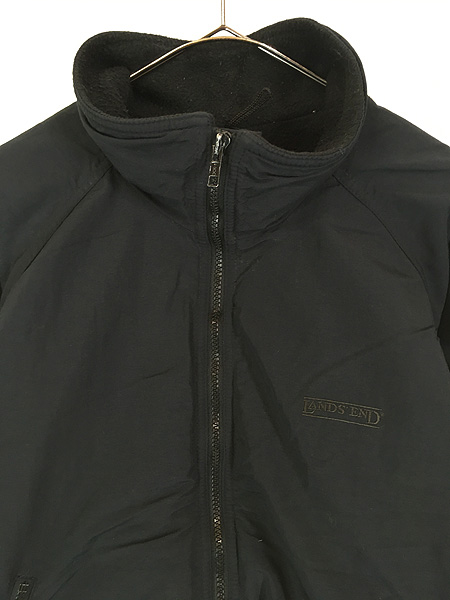 古着 80s USA製 LANDS' END 「Squall Jacket」 フリース ライナー