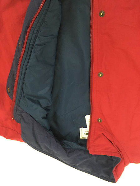 古着 90s USA製 LL Bean 名作 「Windy Ridge Jacket」 パデッド