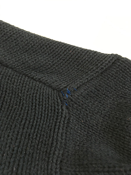 古着 90s Eddie Bauer 無地 プレーン ローゲージ コットン ニット