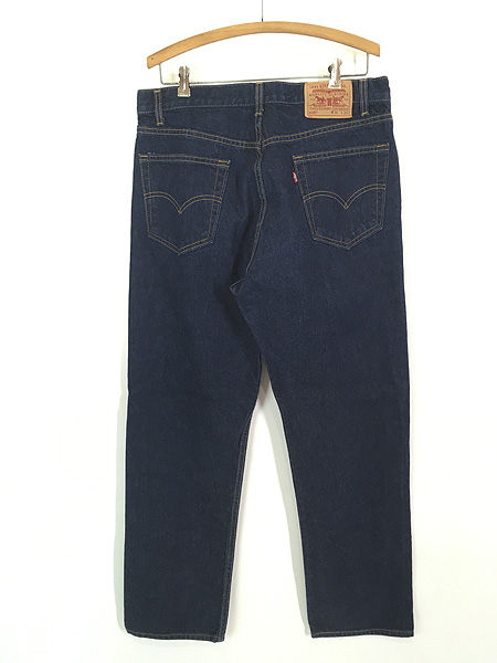 古着 00s USA製 Levi's 505-0216 真紺 ブルー デニム パンツ ジーンズ