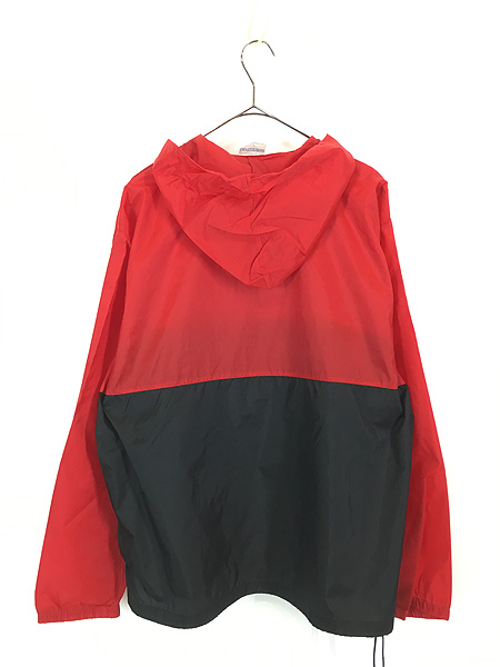 古着 80s adidas 赤×黒×グレー 3カラー ハーフジップ プルオーバー