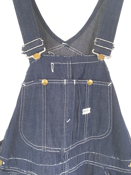 古着 70s USA製 Lee 濃紺 VAT-DYED バッドダイ デニム ワーク