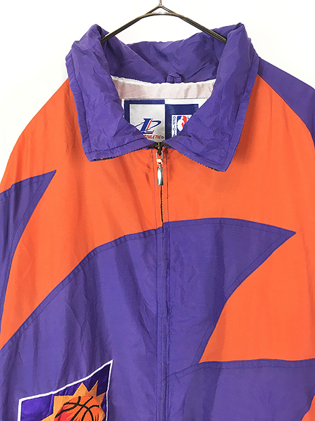 古着 NBA Phoenix Suns サンズ プルオーバー ナイロン ジャケット M