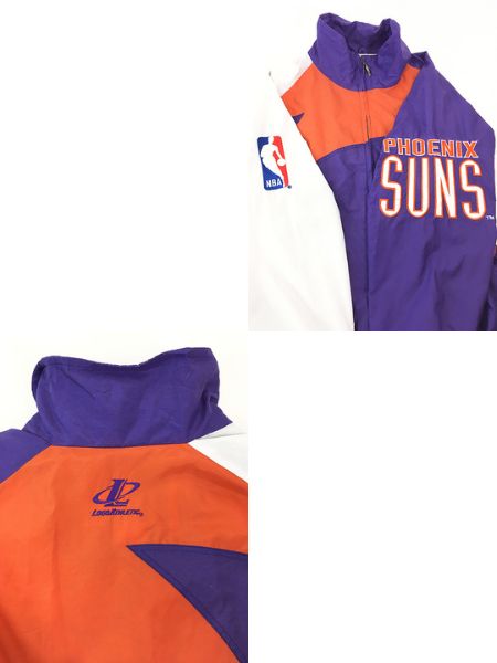古着 NBA Phoenix Suns サンズ プルオーバー ナイロン ジャケット M