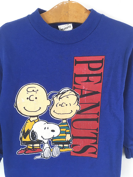 キッズ 古着 80s USA製 PEANUTS SNOOPY スヌーピー チャーリーブラウン