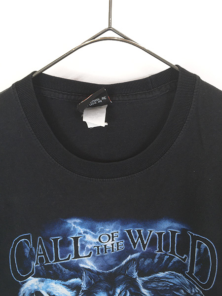 古着 00s HARLEY DAVIDSON オオカミ ウルフ クマ イーグル バイク