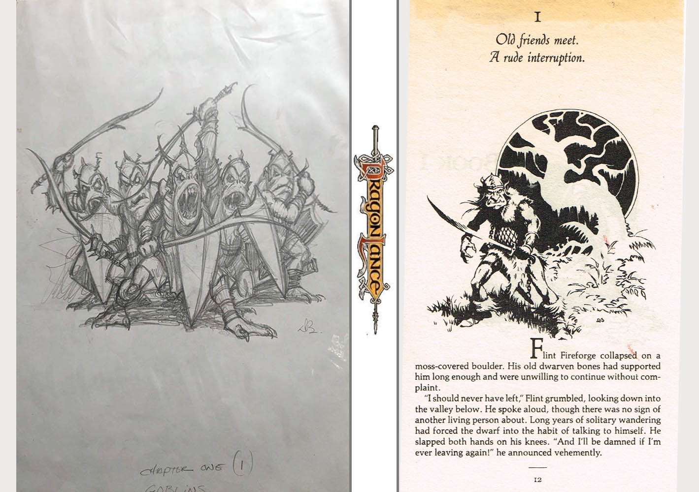 Dragonlance Chapter Sketches From Book 1 - Dragonlance Nexus