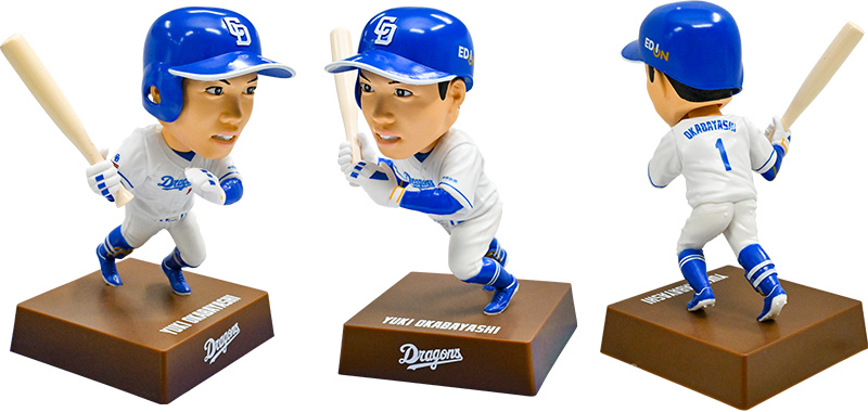 サンクスシリーズ 2024」岡林勇希選手ボブルヘッド付チケットを発売