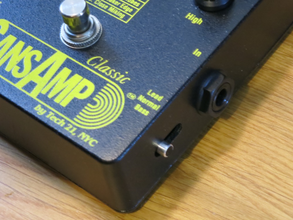 使用レビュー】Tech21 SansAmp Classic - DreadRock.org