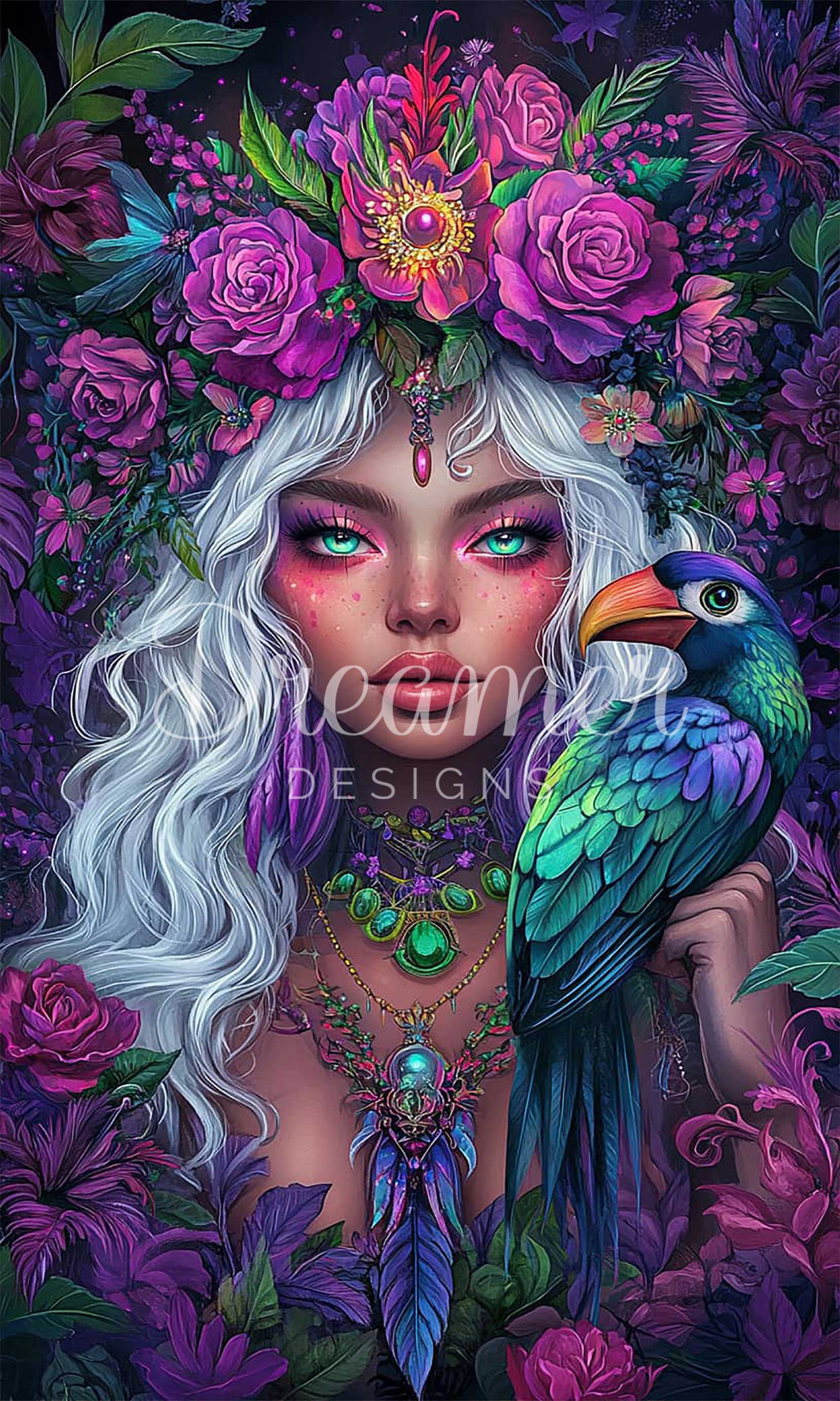 Flower & Floral Diamond Painting Kit Collection - Dreamer Designs