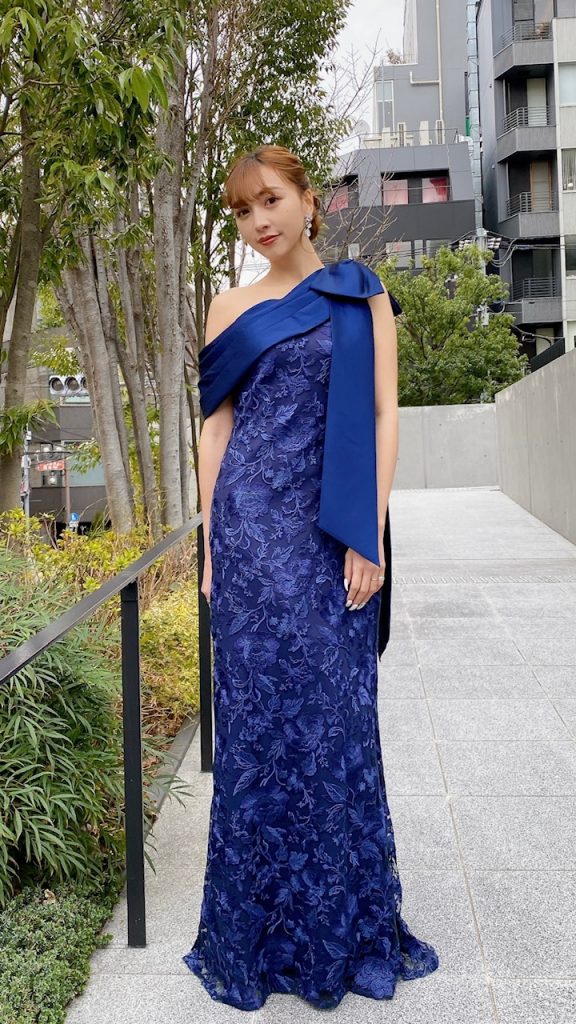 TADASHI SHOJI ワンピース 「L」13号程度 TADASHI SHOJI ワンピース