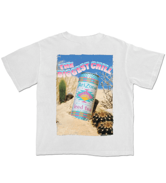 White The Biggest Chill Cotton T-Shirt – DrinkAriZona