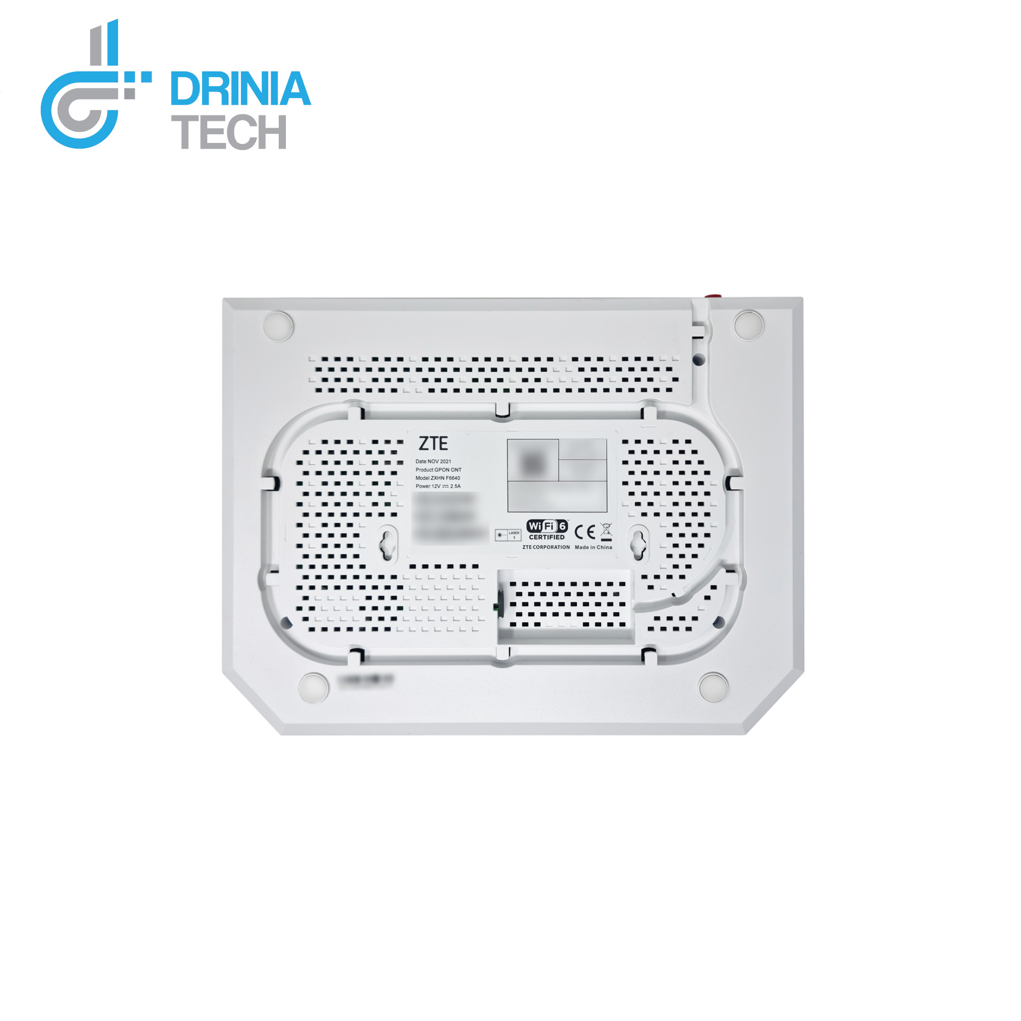 ZTE ZXHN F6640 GPON WiFi6 - NEW BEST DriniaTech 2026