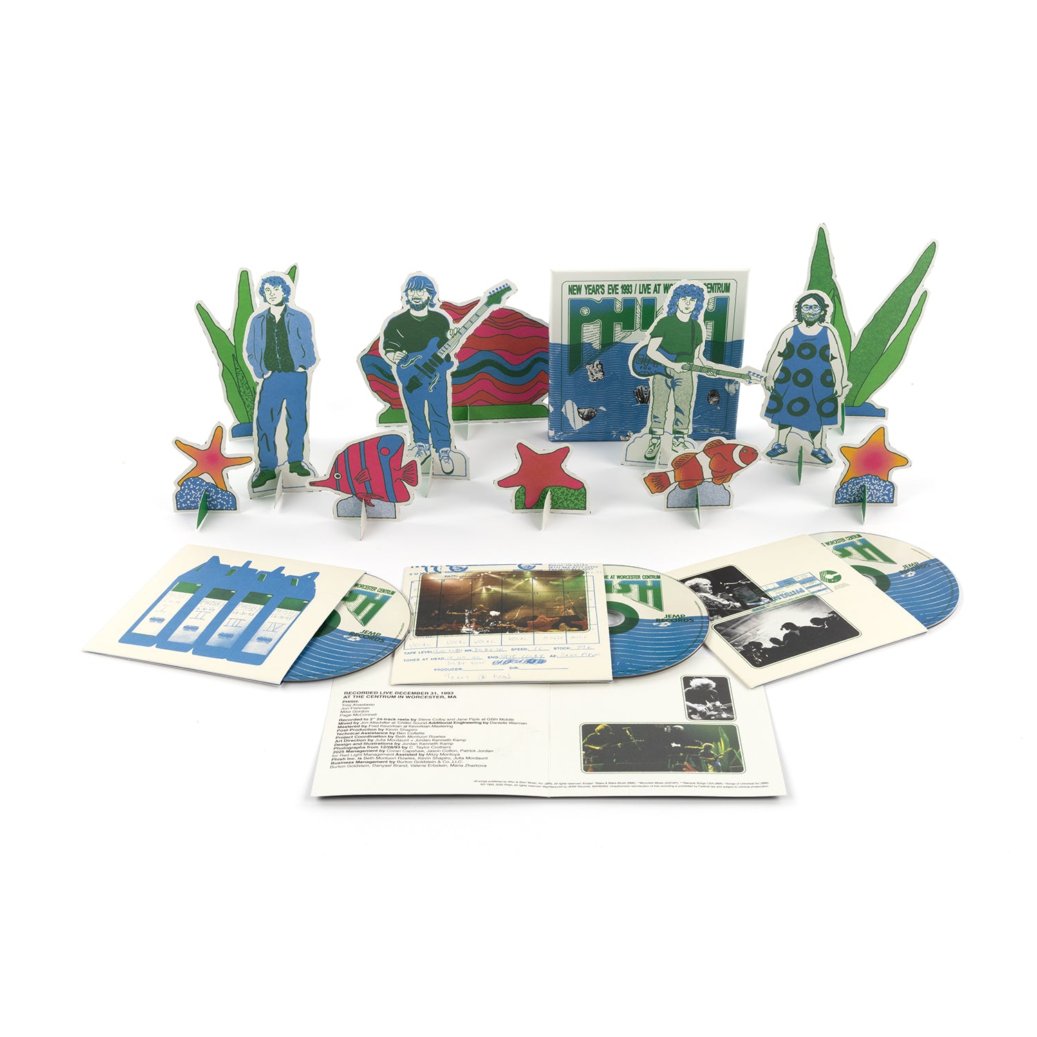 New Year's Eve 1993 Live At Worcester Centrum 3-CD Box Set – Phish