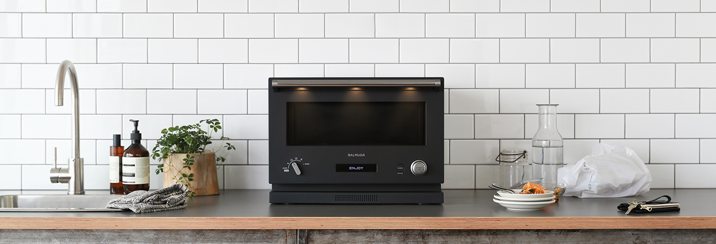 キッチンを楽しくするオーブンレンジ 「BALMUDA The Range」 | The